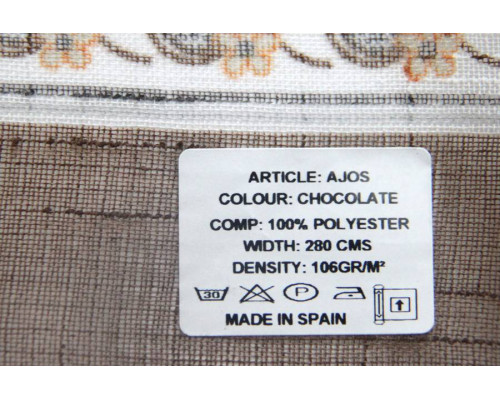 Ajos Marron Chocolate