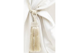 Ribbon Tieback Cream